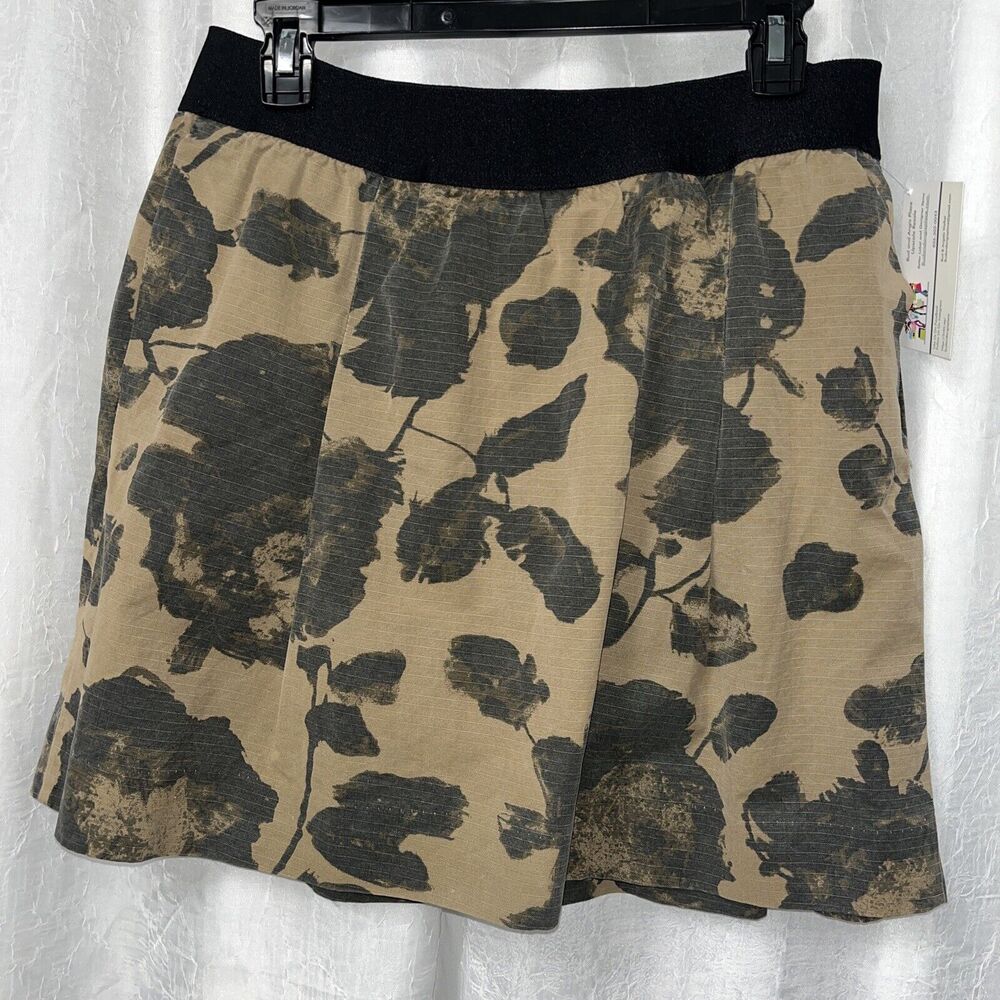 J. Crew Women's Skirt Brown & Black Size 10